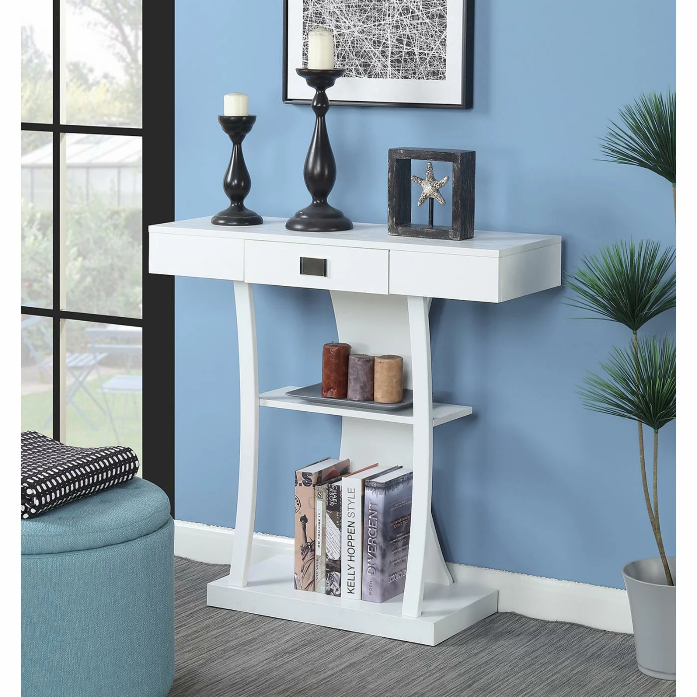 Coupon 😀 Wood Convenience Concepts Newport Harri Console Table 🤩 8 Coupon 😀 Wood Convenience Concepts Newport Harri Console Table 🤩 - Image 8