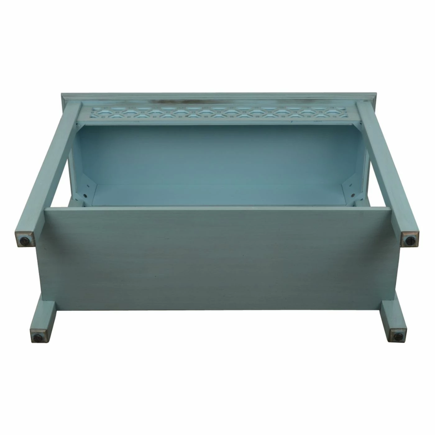 Best Pirce π€© Wood Decor Therapy Mirrored Console Table π - Image 8