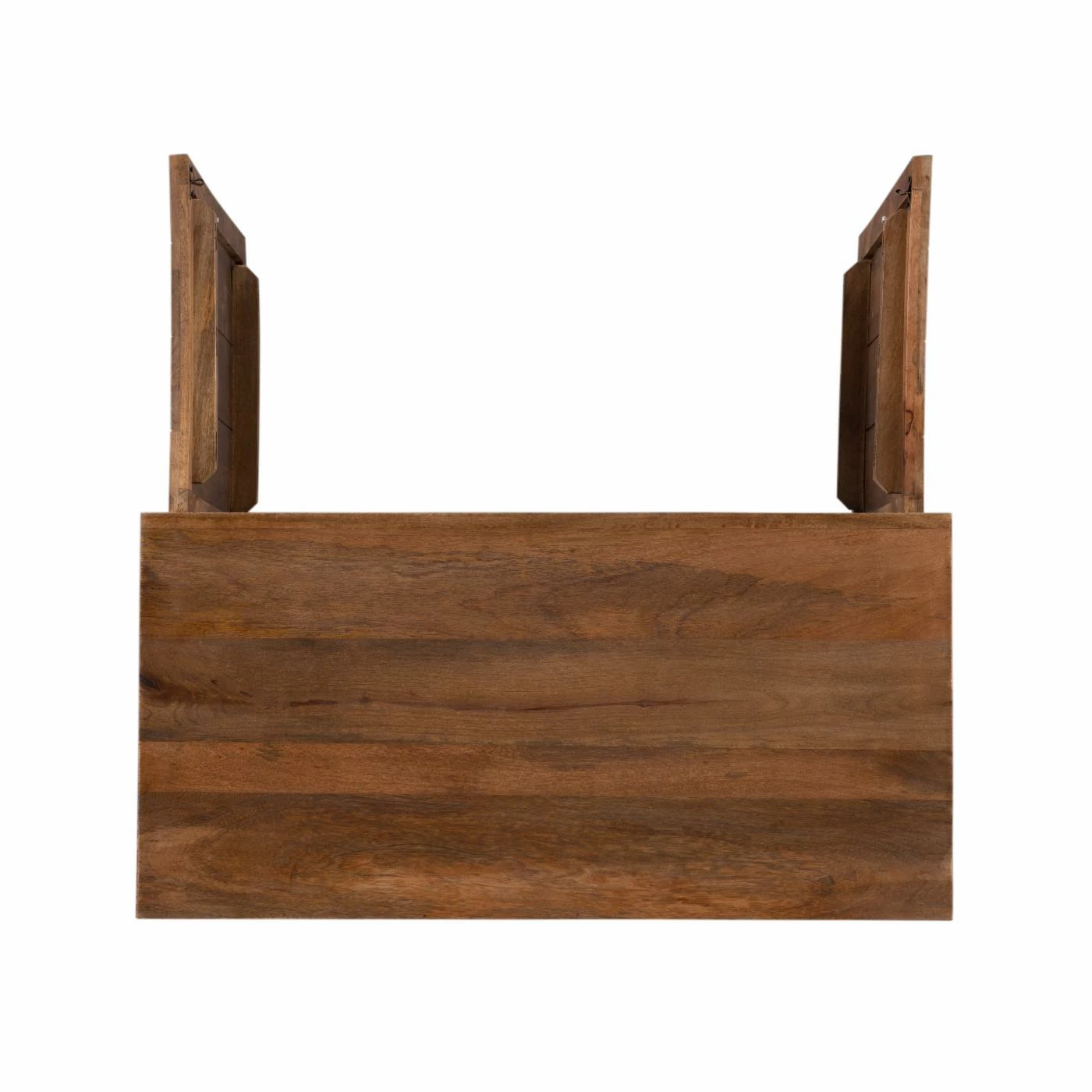 Budget ๐ Metal Powell Kiefer Console - Brown With Black Accents ๐ฏ - Image 8