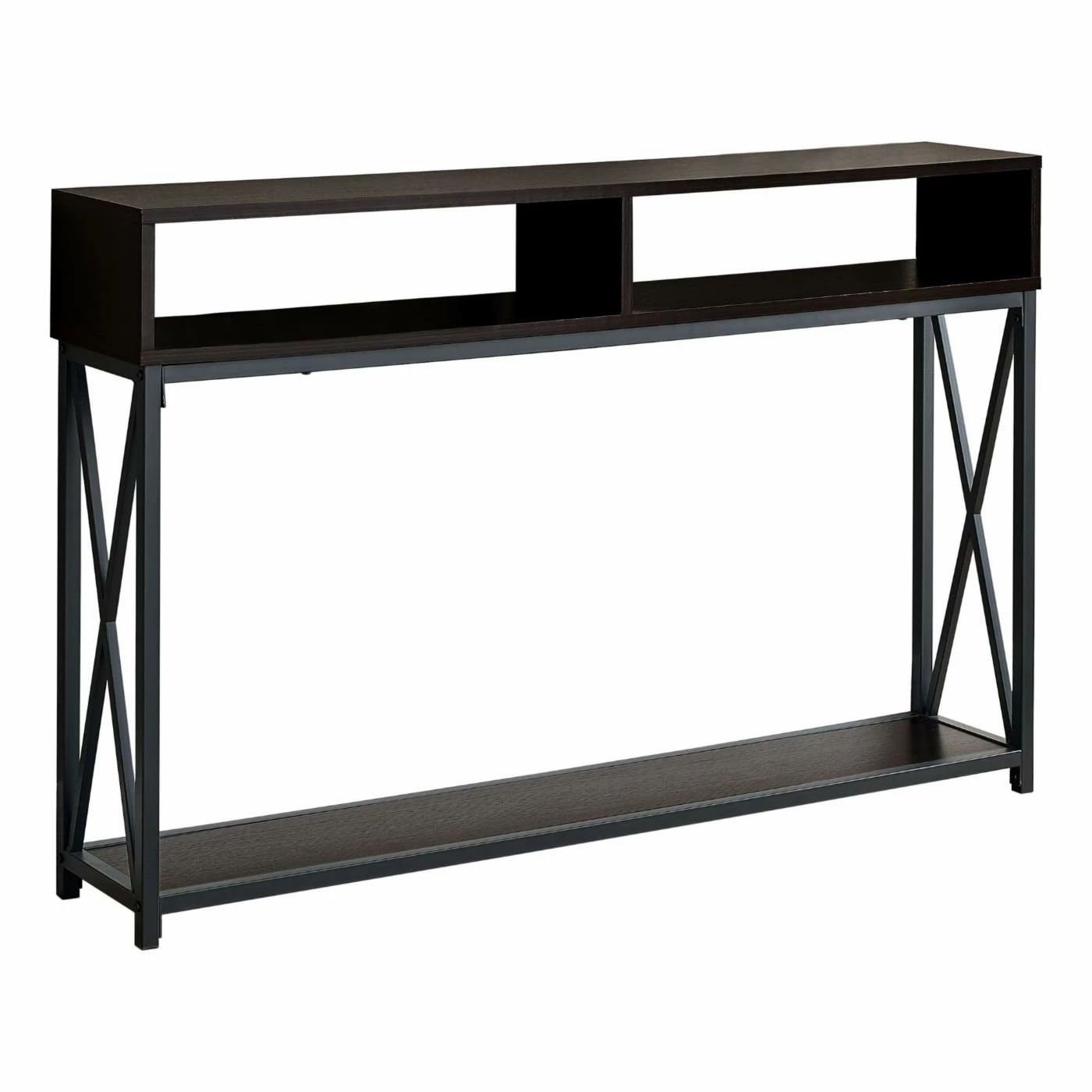 Top 10 π Metal Monarch Specialties Industrial Cross Console Table 𧨠- Image 8