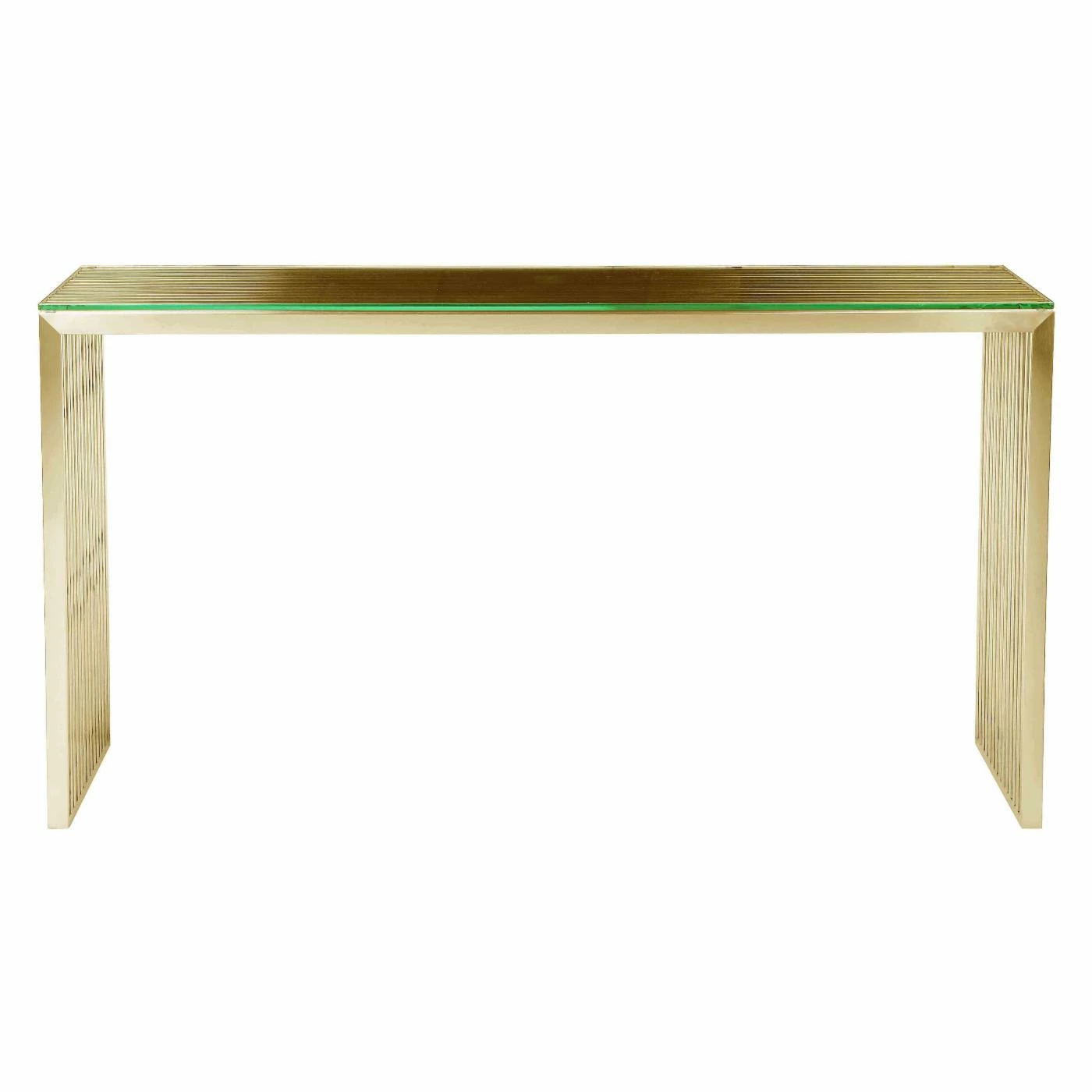Hot Sale 🔥 Metal Pangea Home Lux Console Table 🔥 - Image 8