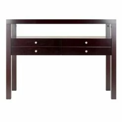 Outlet 🥰 Wood Winsome Trading Copenhagen Console Table ✨ 15 Outlet 🥰 Wood Winsome Trading Copenhagen Console Table ✨ -Convenience Concepts Shop detail5WI833