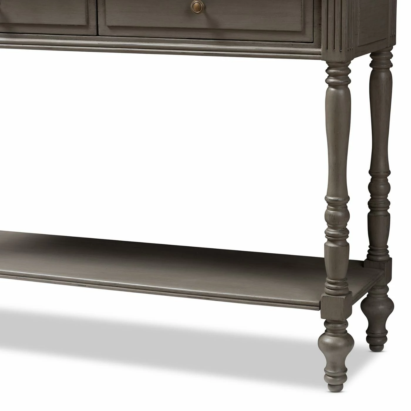 Flash Sale 🌟 HumbleNest Woods Farmhouse / Cottage 2 Drawer Cottage Console Table 🎉 - Image 8