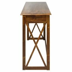 Cheap 😀 Rectangle Casual Home Bay View Console Table ⭐ -Convenience Concepts Shop detail5YSC319