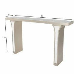 Best Pirce 🌟 Butler Specialty Glass Butler Katya Silver And Mirrored Console Table 😍 -Convenience Concepts Shop detail6BTR2828