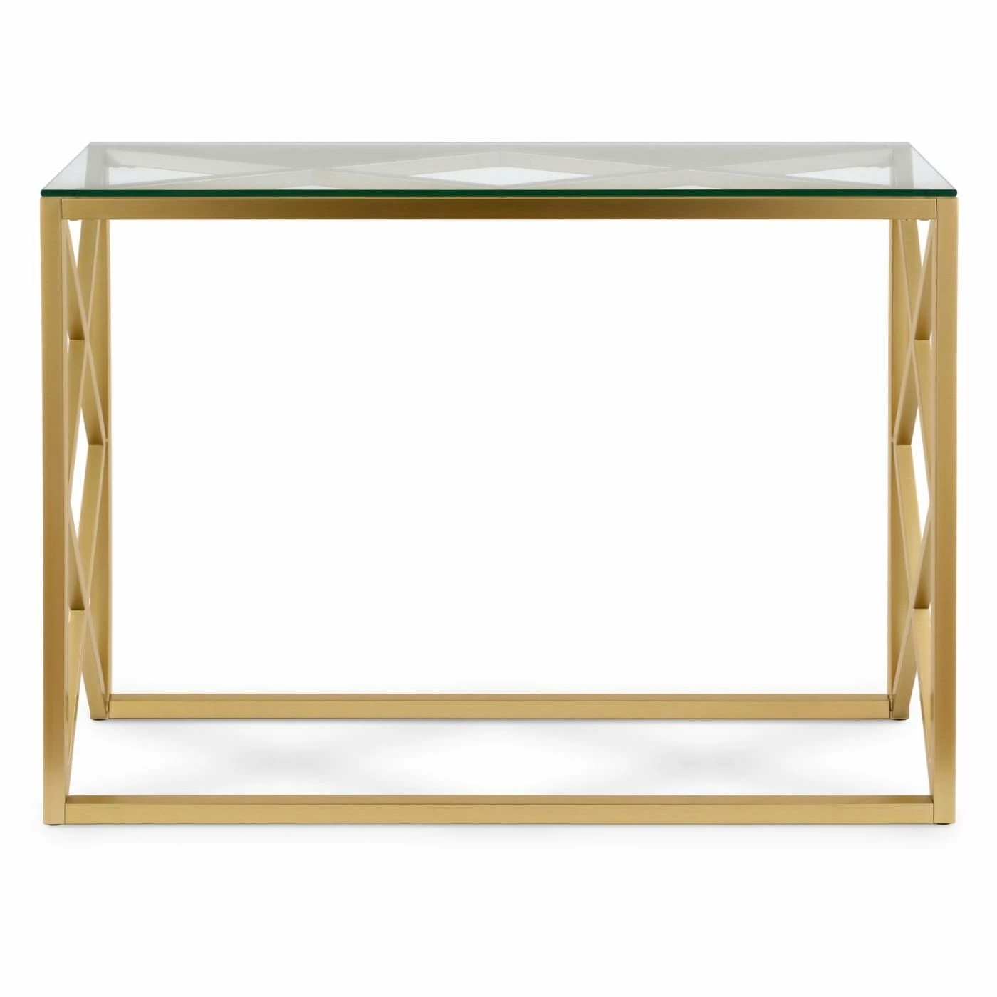 Budget 🔔 Hudson & Canal Metal Hudson & Canal Dixon Console Table 🔥 - Image 9