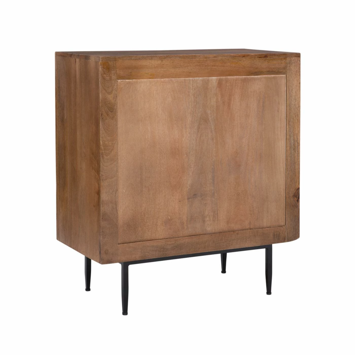 Budget ๐ Metal Powell Kiefer Console - Brown With Black Accents ๐ฏ - Image 9