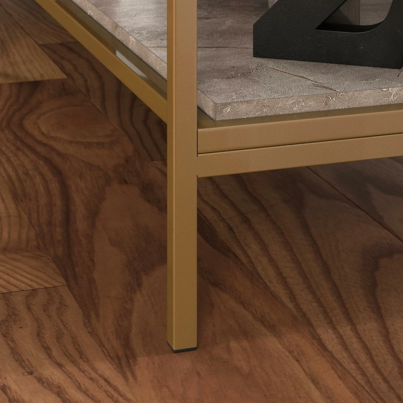 Coupon 🎉 Metal Sauder International Lux Console Table 🎁 - Image 9