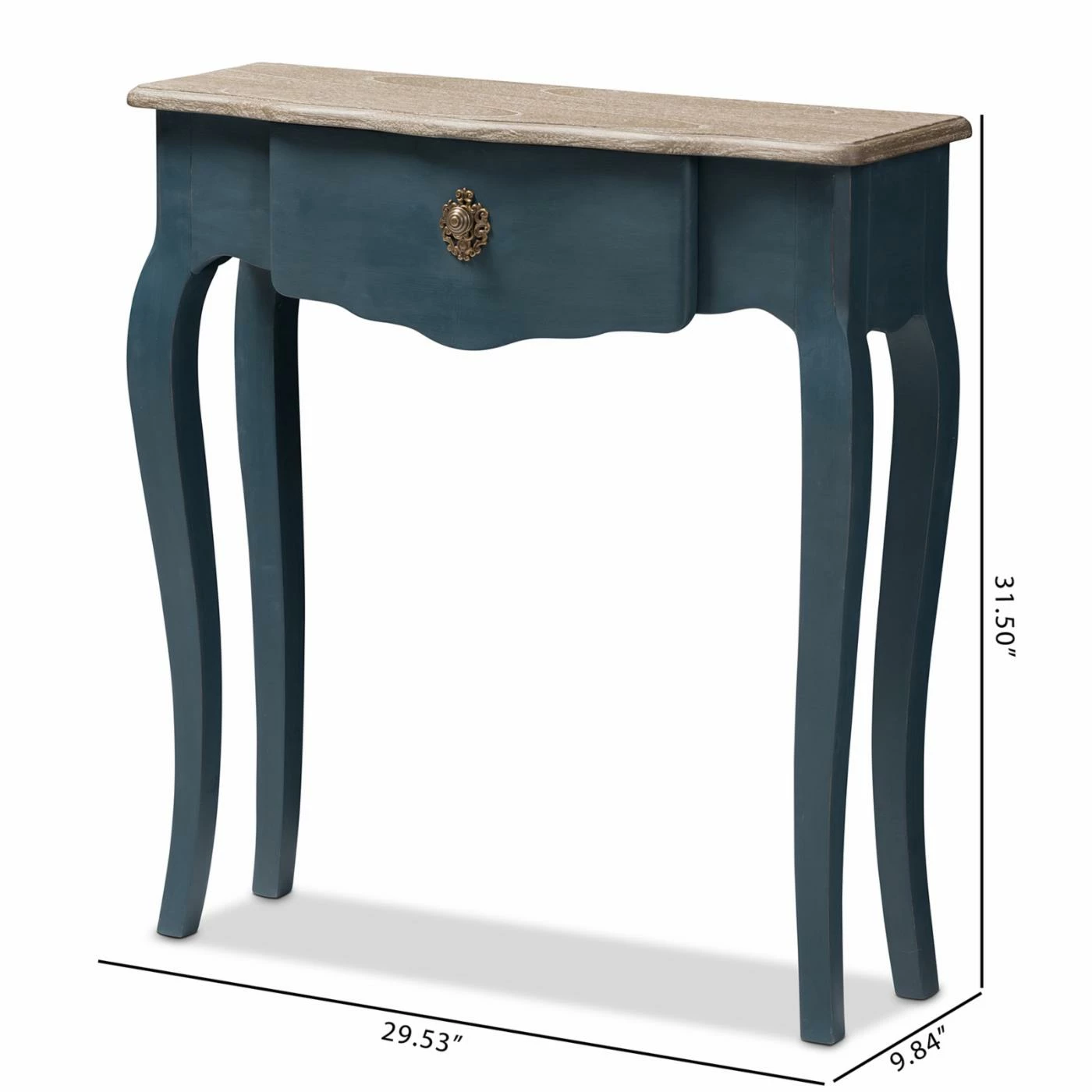 Flash Sale 🛒 Wood Baxton Studio Mazarine Provincial Console Table 🔔 9 Flash Sale 🛒 Wood Baxton Studio Mazarine Provincial Console Table 🔔 - Image 9