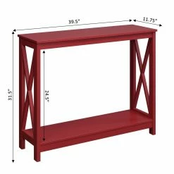 Budget 😉 Wood Convenience Concepts Oxford Rectangle Console Table 👍 19 Budget 😉 Wood Convenience Concepts Oxford Rectangle Console Table 👍 -Convenience Concepts Shop detail7CONV339