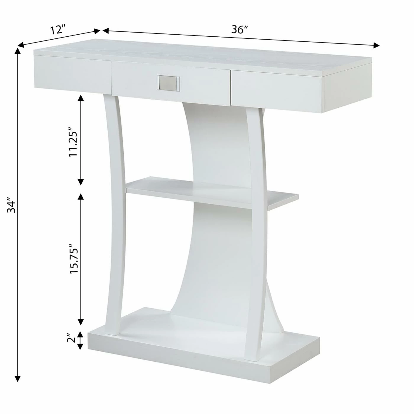 Coupon 😀 Wood Convenience Concepts Newport Harri Console Table 🤩 10 Coupon 😀 Wood Convenience Concepts Newport Harri Console Table 🤩 - Image 10