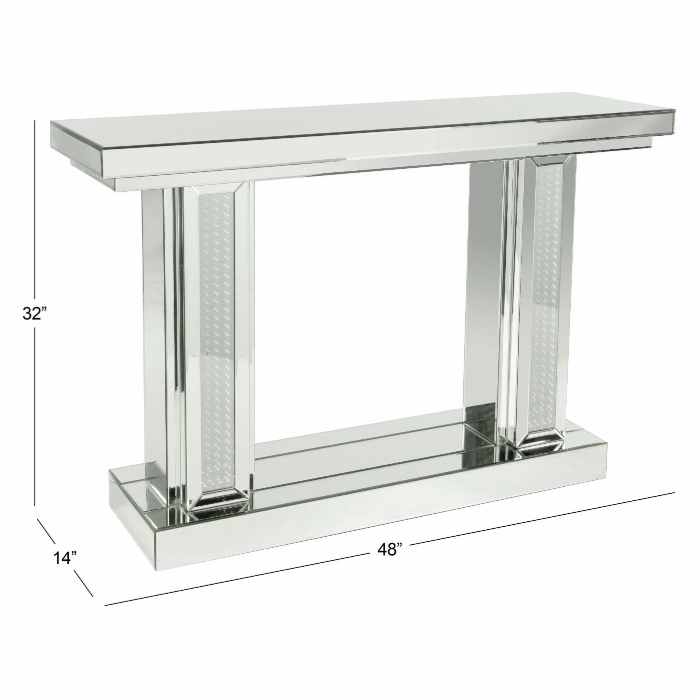 Best reviews of 🥰 DecMode Modern Wooden Rectangular Mirrored Console Table 🔔 7 Best reviews of 🥰 DecMode Modern Wooden Rectangular Mirrored Console Table 🔔 - Image 7