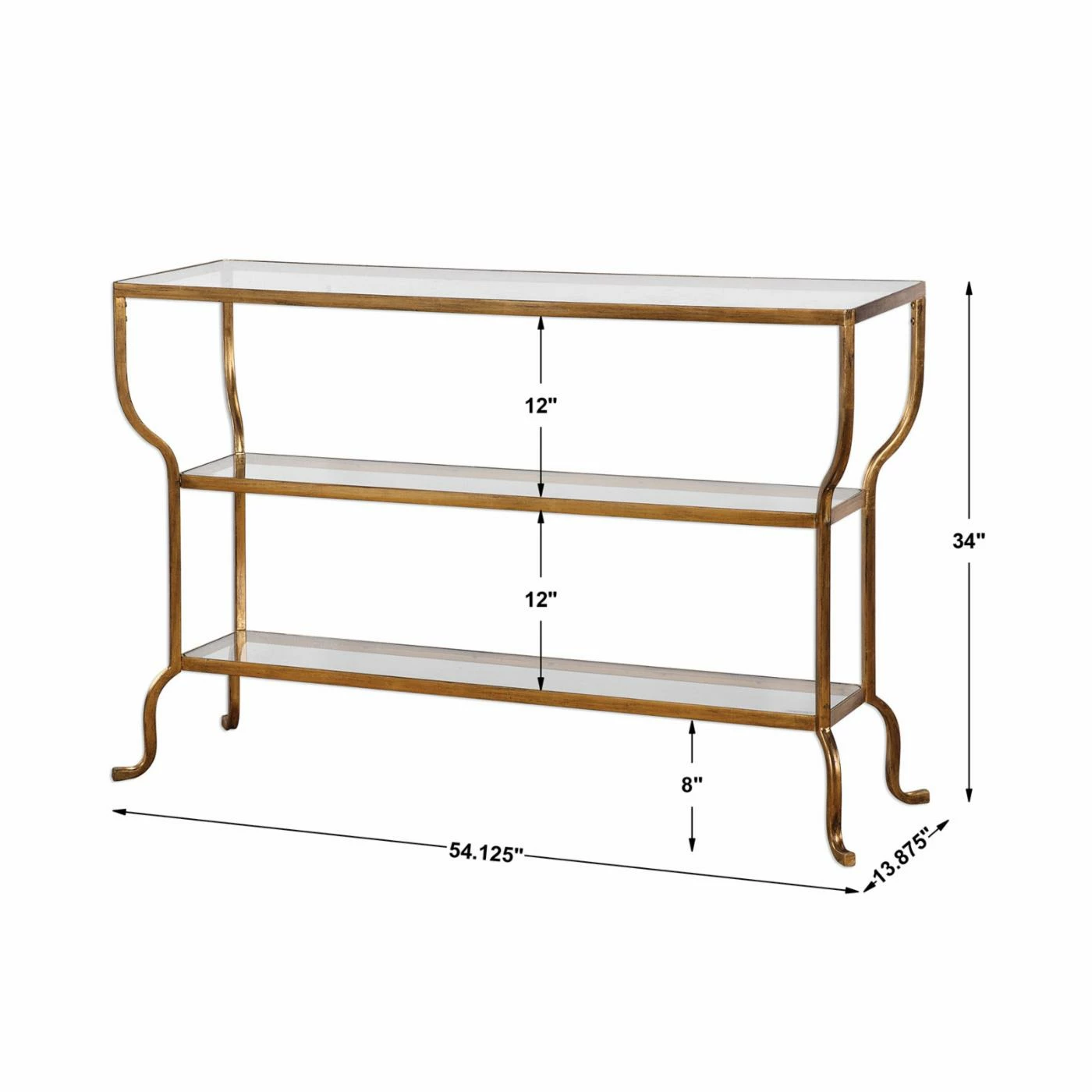 Brand new 🔥 Metal Uttermost Deline Console Table 💯 - Image 8
