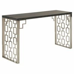 Flash Sale ✨ Metal Armen Living Skyline Rectangular Console Table 🛒 5 Flash Sale ✨ Metal Armen Living Skyline Rectangular Console Table 🛒 -Convenience Concepts Shop detailAA862