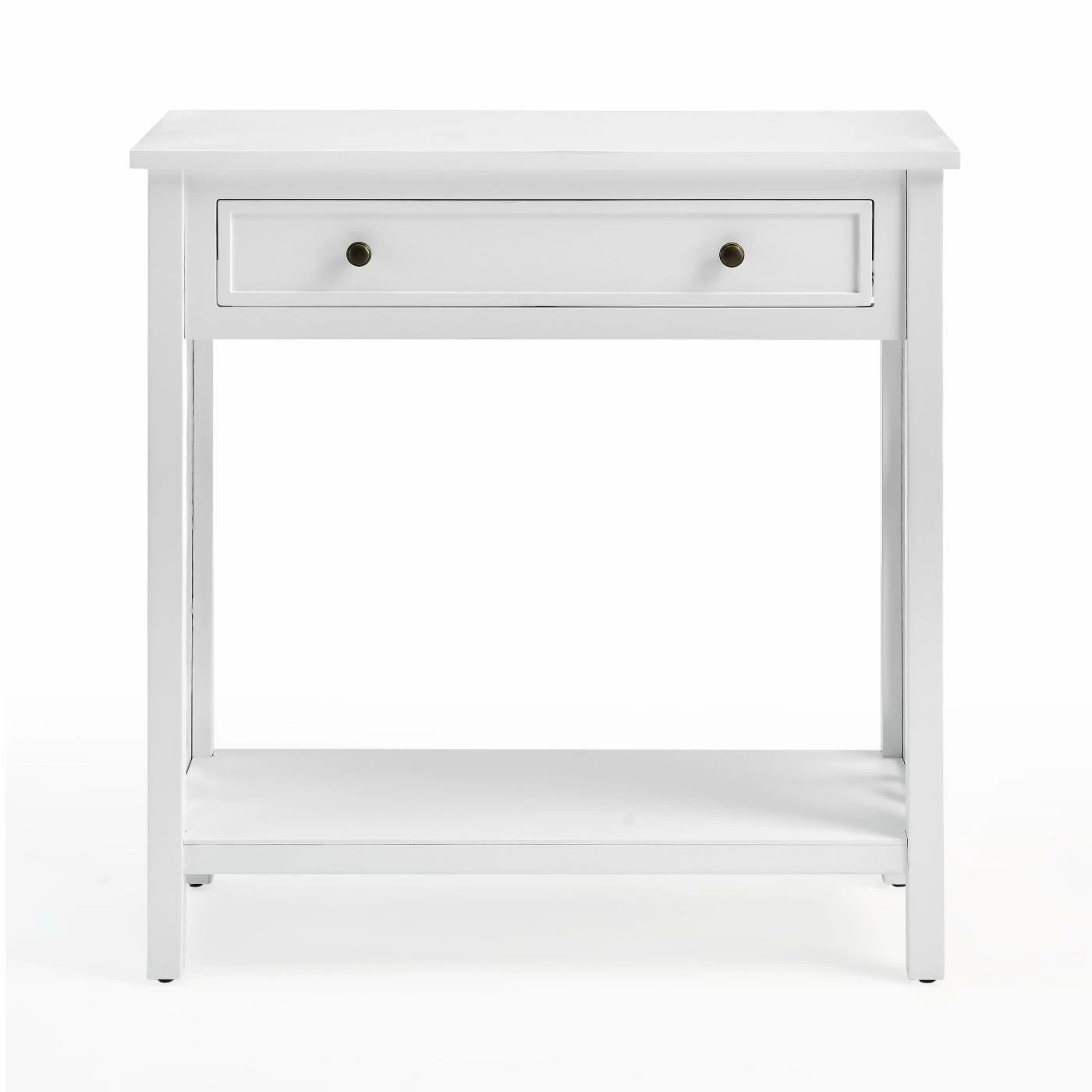 Buy 💯 Alaterre Furniture Coventry Wood Entryway/Console/Sofa Table With Drawer And Shelf - White 🎁 3 Buy 💯 Alaterre Furniture Coventry Wood Entryway/Console/Sofa Table With Drawer And Shelf - White 🎁 - Image 3