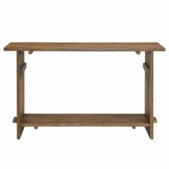 Discount 🔔 Alaterre Furniture Bethel Acacia Wood 52 In. W Console, Natural 🛒 -Convenience Concepts Shop detailASR10105