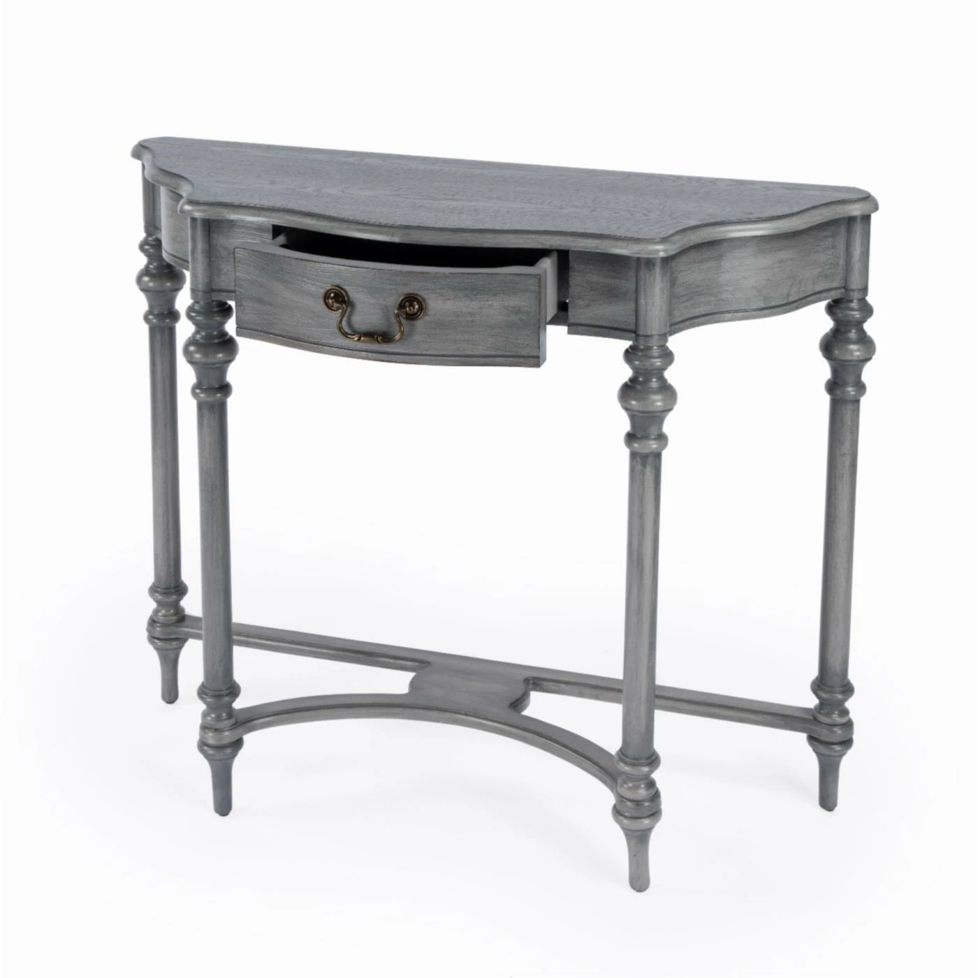 Top 10 โ Butler Specialty Wood Butler Morency Demilune 1 Drawer Console Table - Powder Gray ๐ 3 Top 10 โ Butler Specialty Wood Butler Morency Demilune 1 Drawer Console Table - Powder Gray ๐ - Image 3