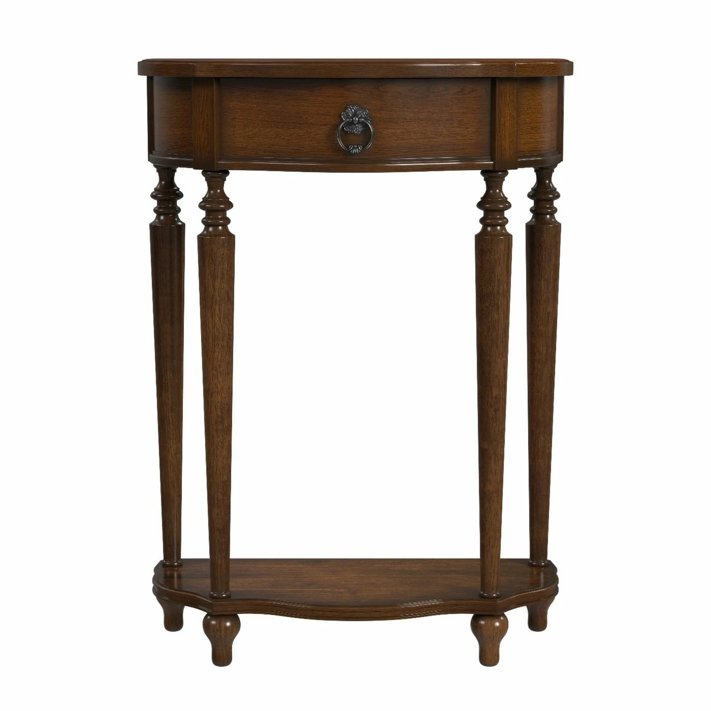 Buy π Butler Specialty Wood Butler Ashby Demilune Console Table With Storage - Antique Cherry π 2 Buy π Butler Specialty Wood Butler Ashby Demilune Console Table With Storage - Antique Cherry π - Image 2