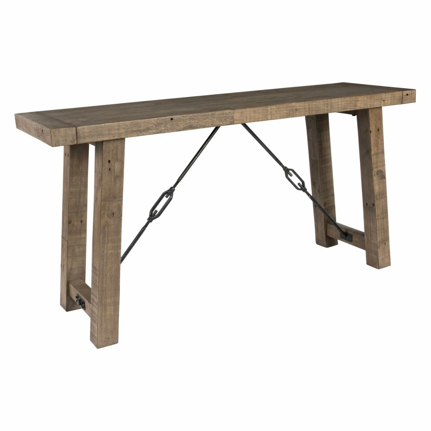 Promo 👍 Wood Kosas Home Tuscany Reclaimed Pine Console Table ✔️ - Image 3