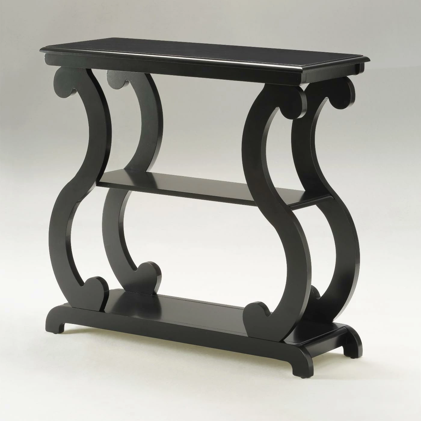 New 🛒 Wood Crown Mark Lucy 3 Tiered Console Table 🛒 - Image 3