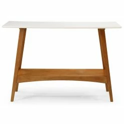 Discount ๐งจ Wood Camaflexi Mid Century Modern Console Table ๐ 8 Discount ๐งจ Wood Camaflexi Mid Century Modern Console Table ๐ -Convenience Concepts Shop detailECOF154
