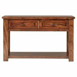New 😉 Wood Weston Home Burleson Sofa Table 💯 8 New 😉 Wood Weston Home Burleson Sofa Table 💯 -Convenience Concepts Shop detailHME3702