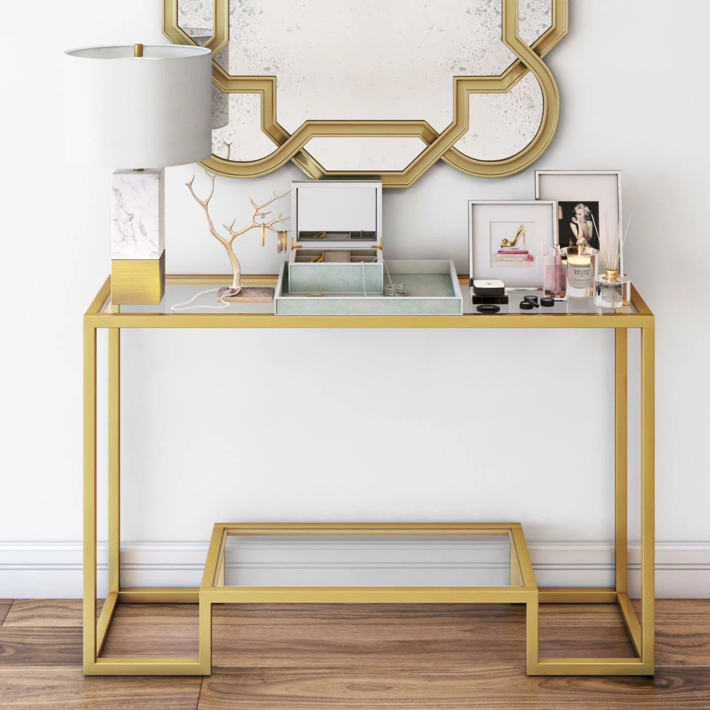 Wholesale 🌟 Hudson & Canal Rectangle Hudson & Canal Athena Console Table 🔥 - Image 3
