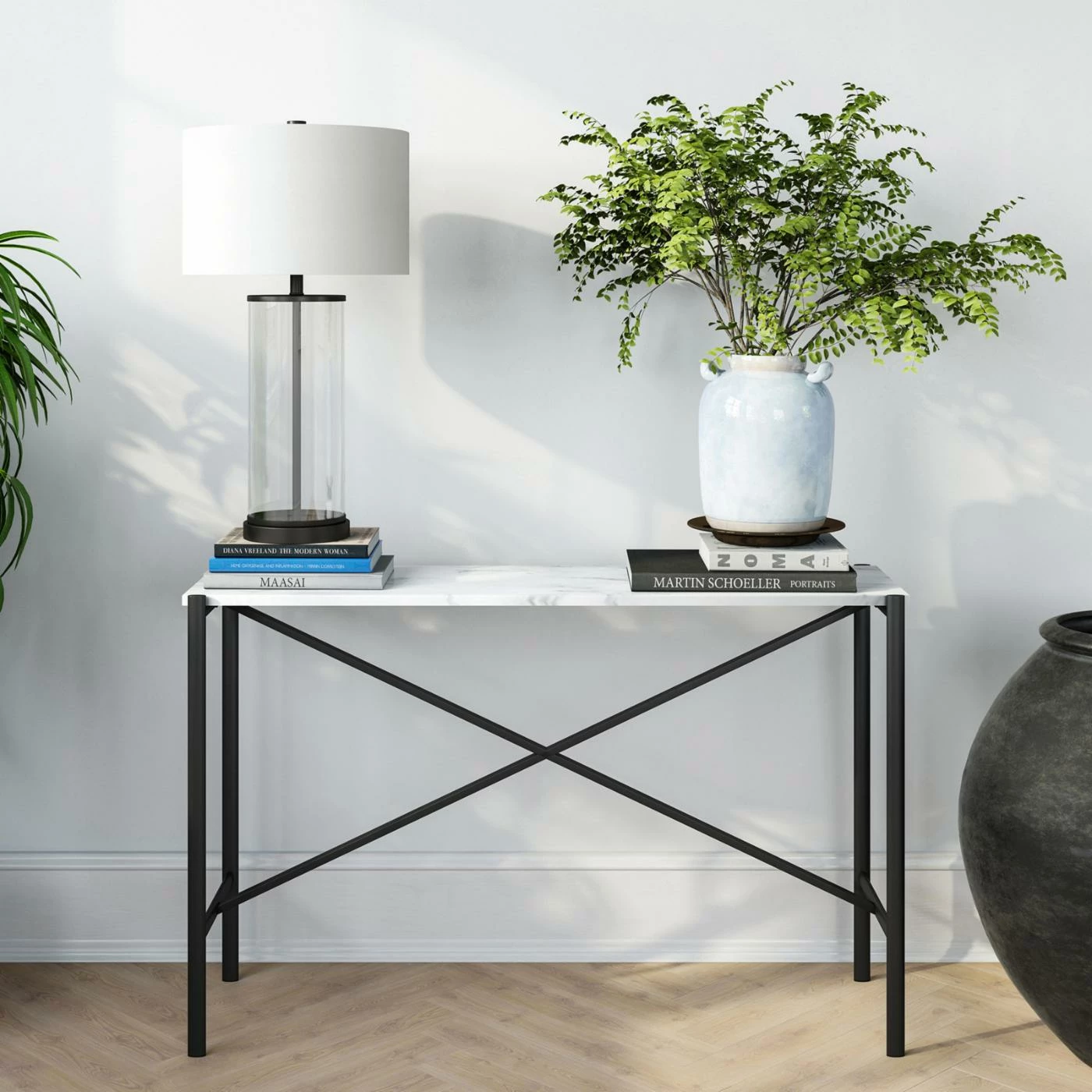 Best deal π Hudson & Canal Metal Hudson & Canal Braxton Console Table π - Image 3