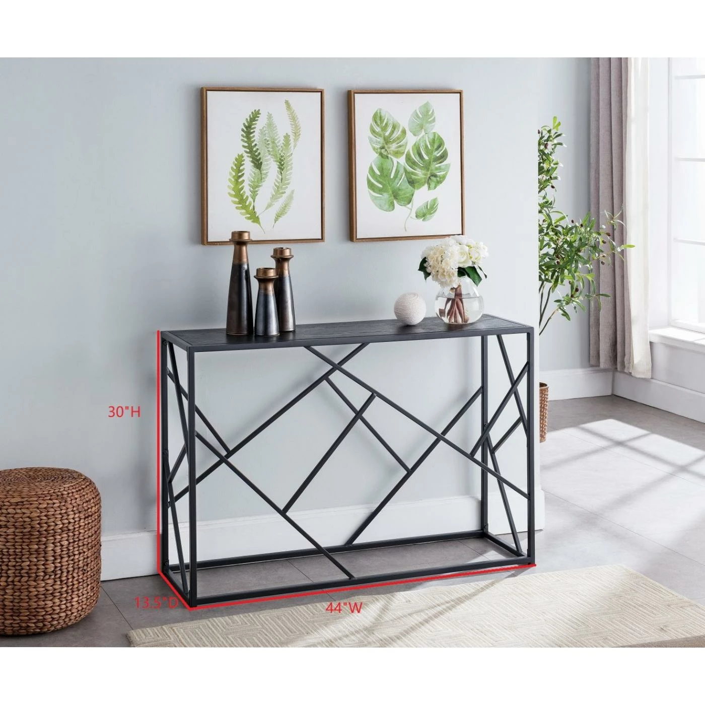 Coupon ๐คฉ Resin K And B Furniture Contemporary Collection Console Table โจ - Image 3