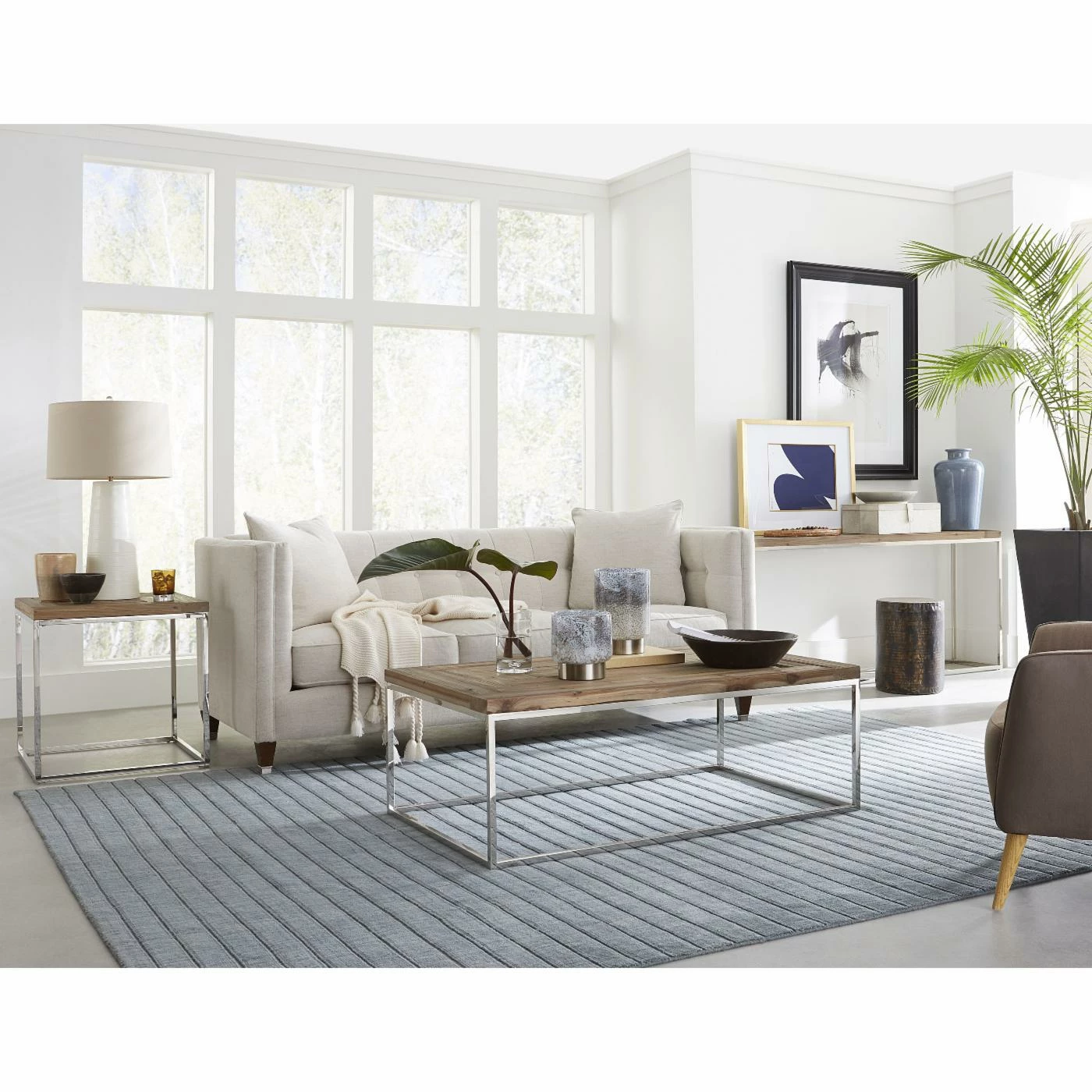 Promo 🌟 Metal Modus Ace Reclaimed Wood Console Table ⭐ - Image 3