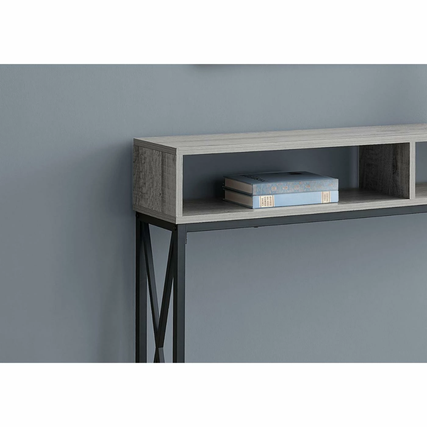 Top 10 π Metal Monarch Specialties Industrial Cross Console Table 𧨠- Image 3