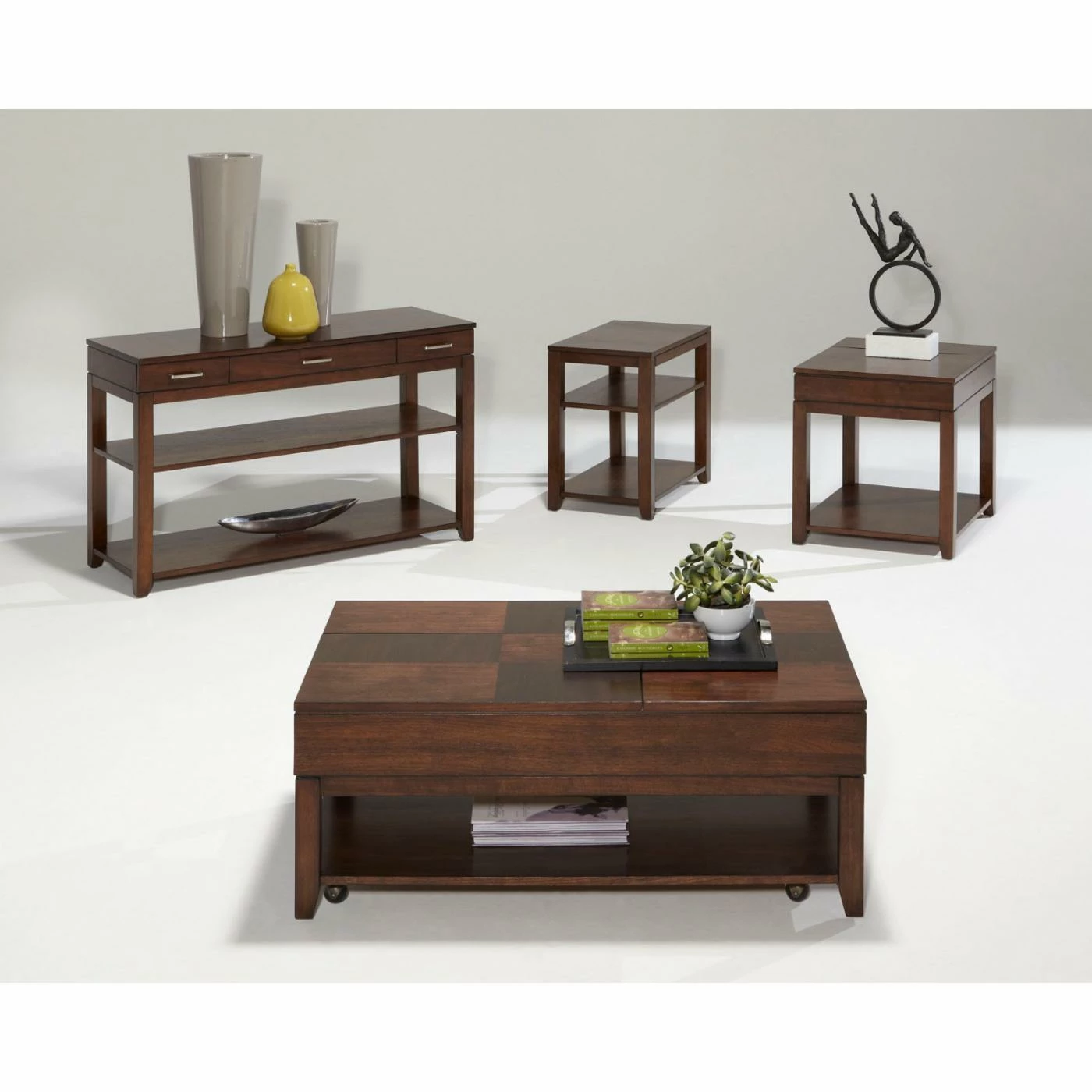 Wholesale 👏 Wood Progressive Furniture Daytona Console Table 🥰 - Image 3