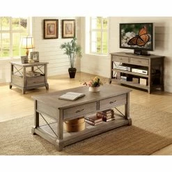 New β¨ Riverside Furniture Riverside Windhaven Console Table - Shenandoah Barnwood π 5 New β¨ Riverside Furniture Riverside Windhaven Console Table - Shenandoah Barnwood π -Convenience Concepts Shop detailRVS2556