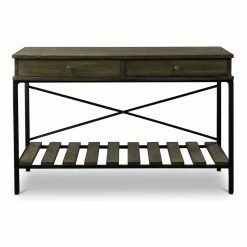Discount 🎉 Metal Baxton Studio Newcastle Console Table 🥰 8 Discount 🎉 Metal Baxton Studio Newcastle Console Table 🥰 -Convenience Concepts Shop detailWSI3393