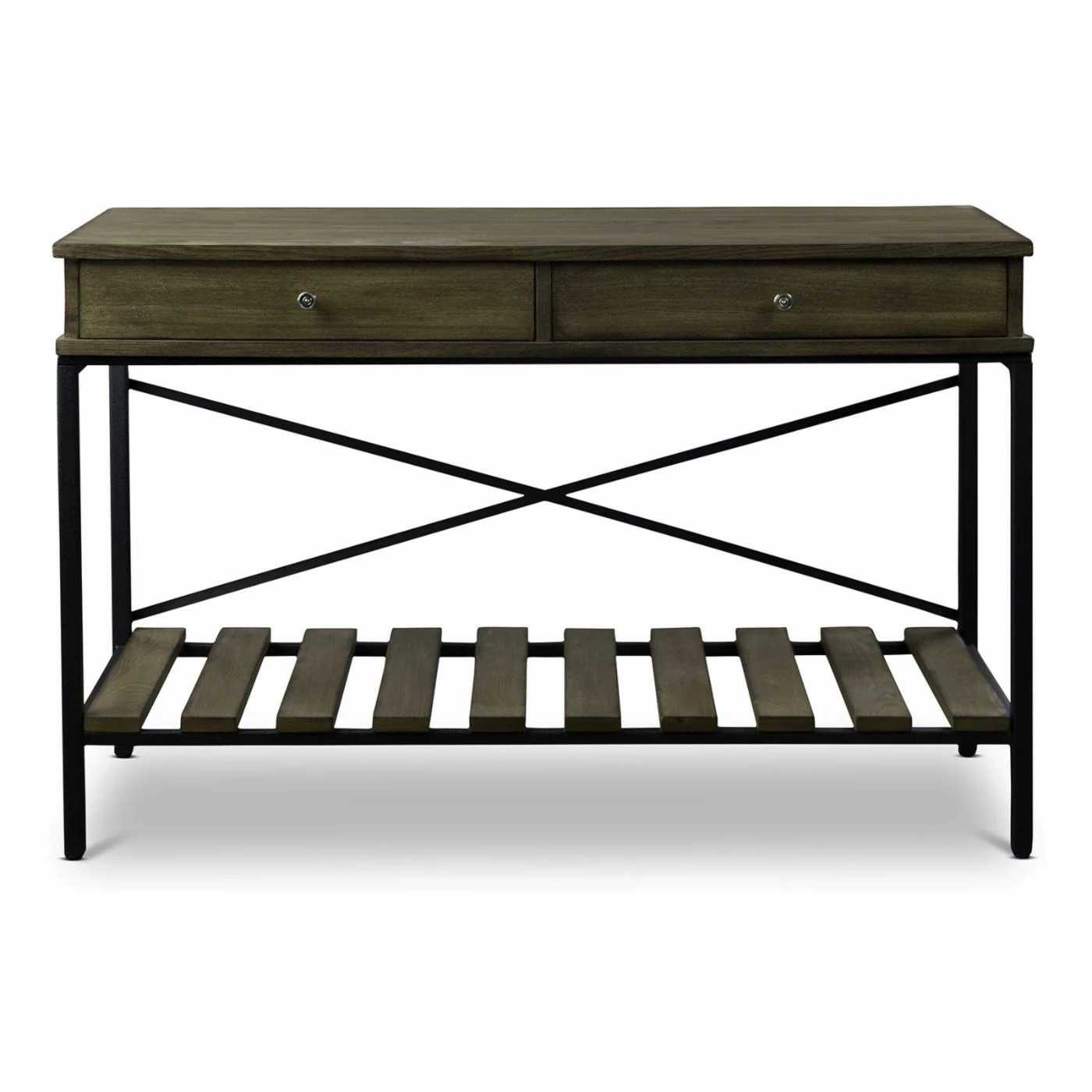 Discount 🎉 Metal Baxton Studio Newcastle Console Table 🥰 3 Discount 🎉 Metal Baxton Studio Newcastle Console Table 🥰 - Image 3