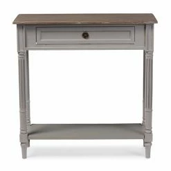 Flash Sale ๐ Wood HN Home Roundhill Coastal Console Table With Drawer ๐ 6 Flash Sale ๐ Wood HN Home Roundhill Coastal Console Table With Drawer ๐ -Convenience Concepts Shop detailWSI3410