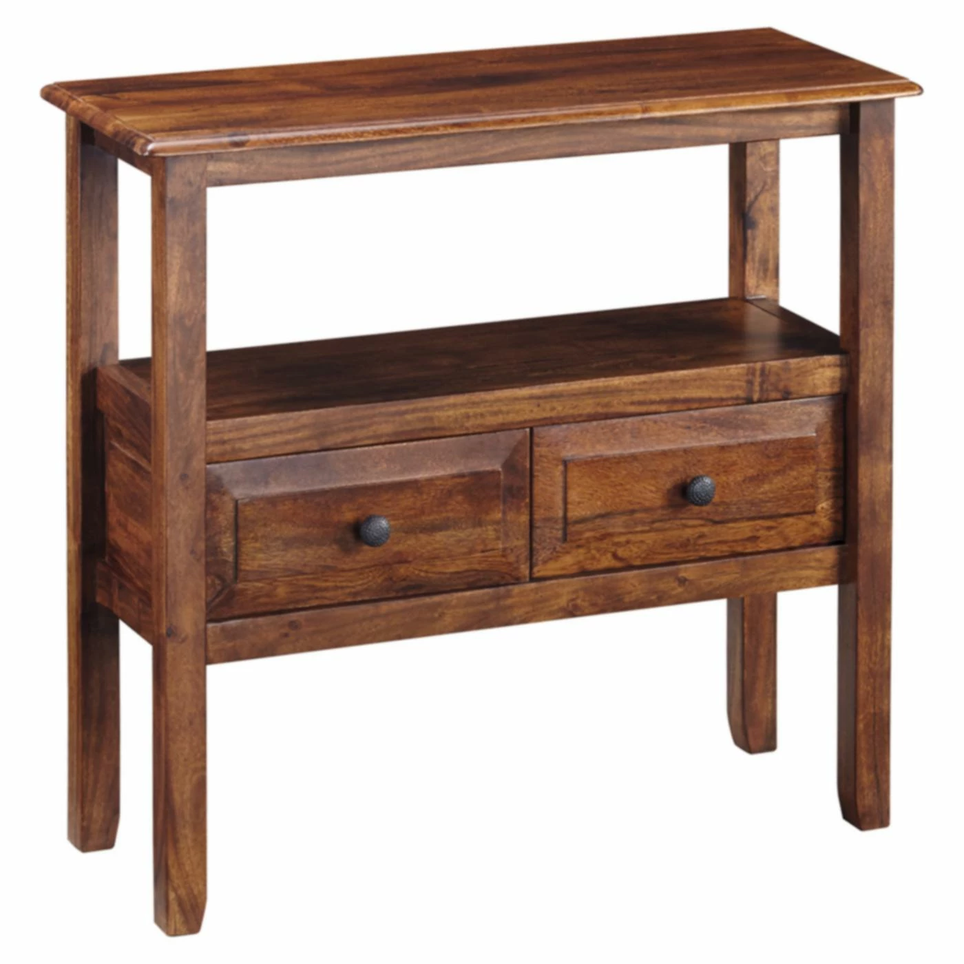 Budget ❤️ Wood Signature Design By Ashley Abbonto 2 Drawer Accent Console Table 🤩 - Image 2