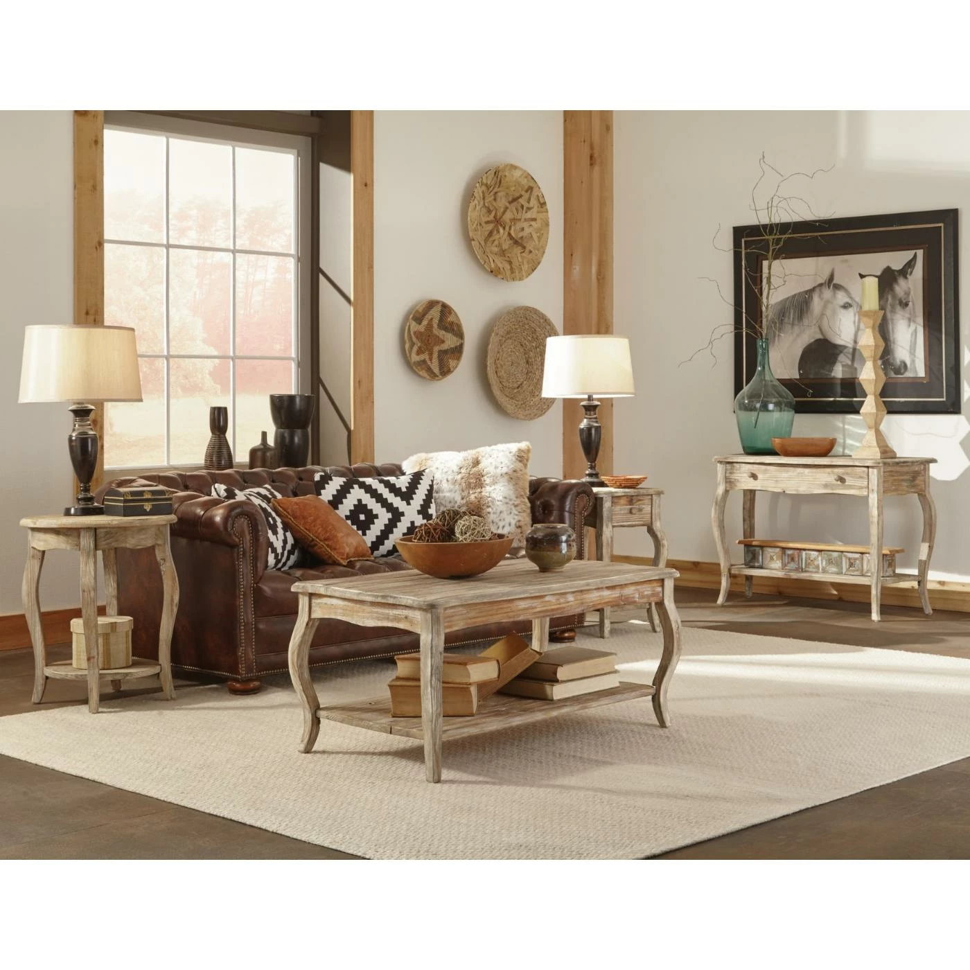 Discount 😉 Wood Alaterre Furniture Rustic Reclaimed Media/Console Table 💯 2 Discount 😉 Wood Alaterre Furniture Rustic Reclaimed Media/Console Table 💯 - Image 2