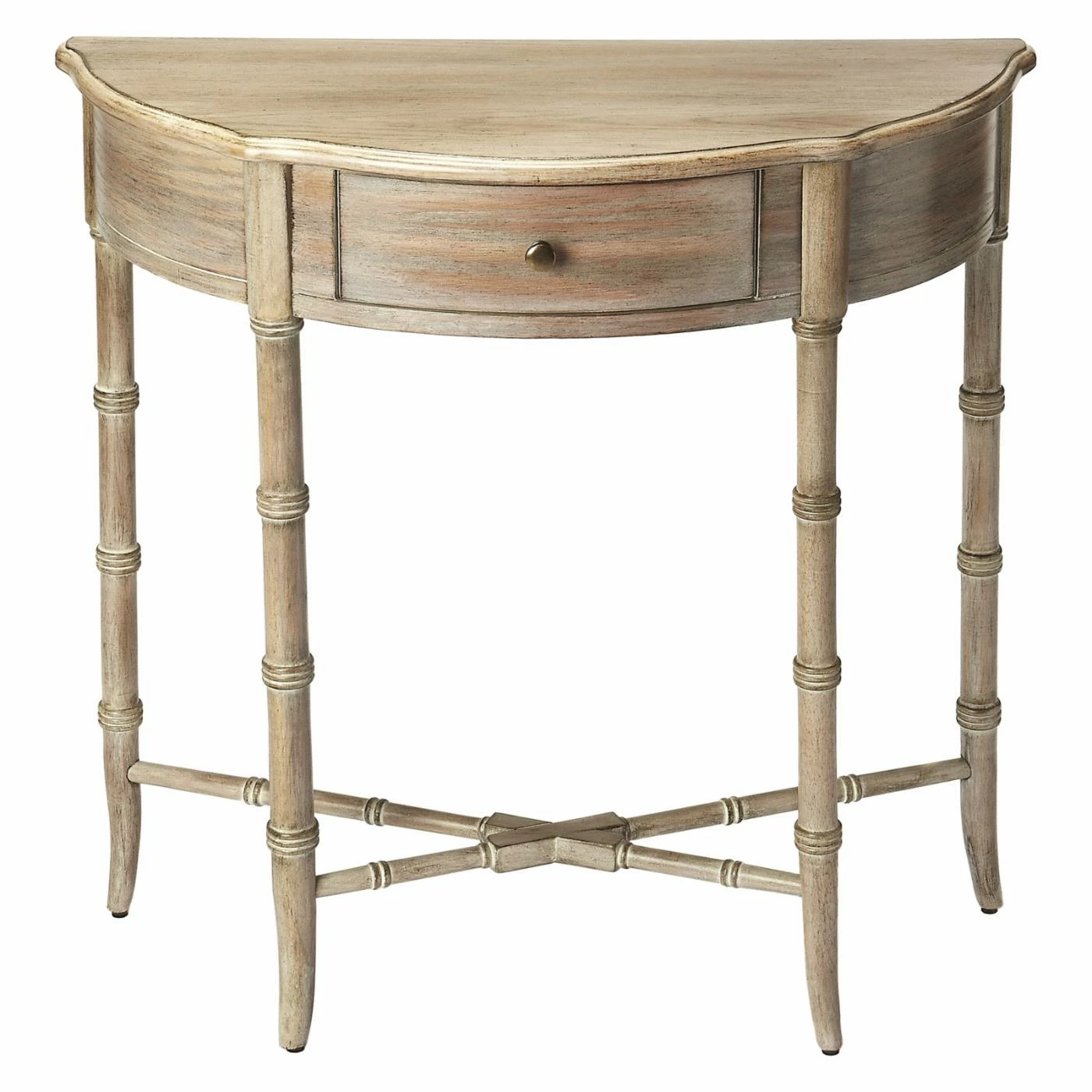 Brand new π€© Wood Butler Specialty Skilling Demilune Console Table π - Image 2
