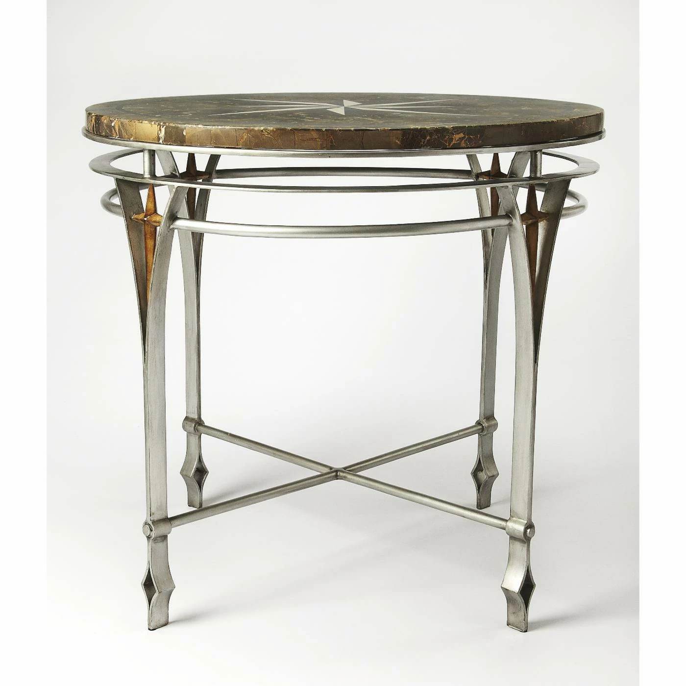 Buy ๐ Round Butler Specialty Regina Fossil Foyer Table ๐ 2 Buy ๐ Round Butler Specialty Regina Fossil Foyer Table ๐ - Image 2