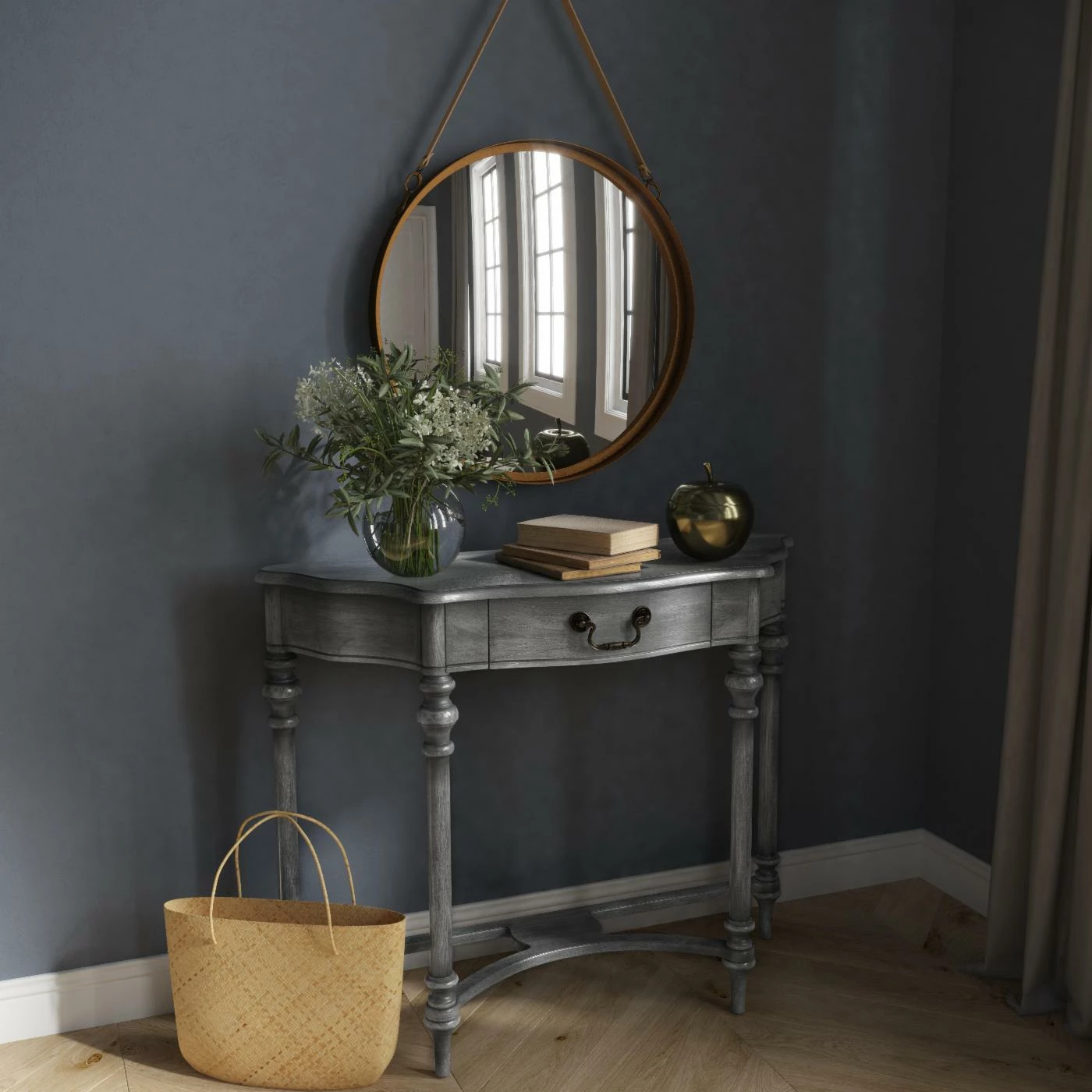 Top 10 โ Butler Specialty Wood Butler Morency Demilune 1 Drawer Console Table - Powder Gray ๐ 2 Top 10 โ Butler Specialty Wood Butler Morency Demilune 1 Drawer Console Table - Powder Gray ๐ - Image 2