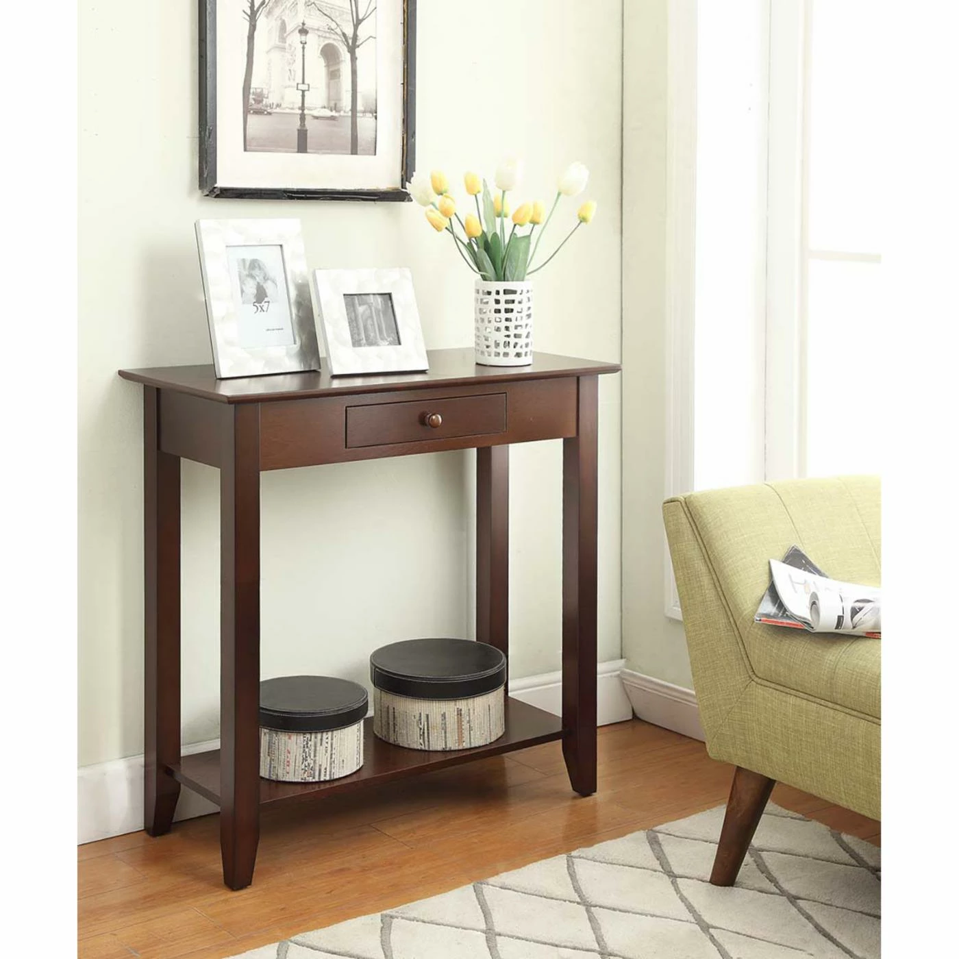 Brand new ๐ฅฐ Wood Convenience Concepts American Heritage Hall Table ๐ฅฐ 2 Brand new ๐ฅฐ Wood Convenience Concepts American Heritage Hall Table ๐ฅฐ - Image 2