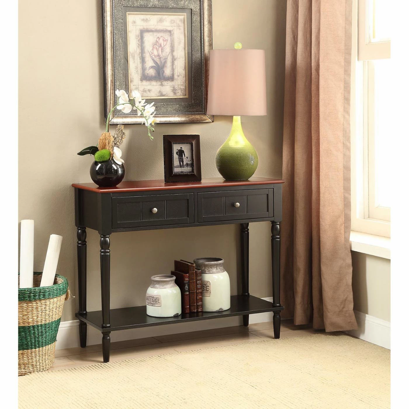 Coupon 🌟 Wood Convenience Concepts French Country Hall Table 🛒 - Image 2