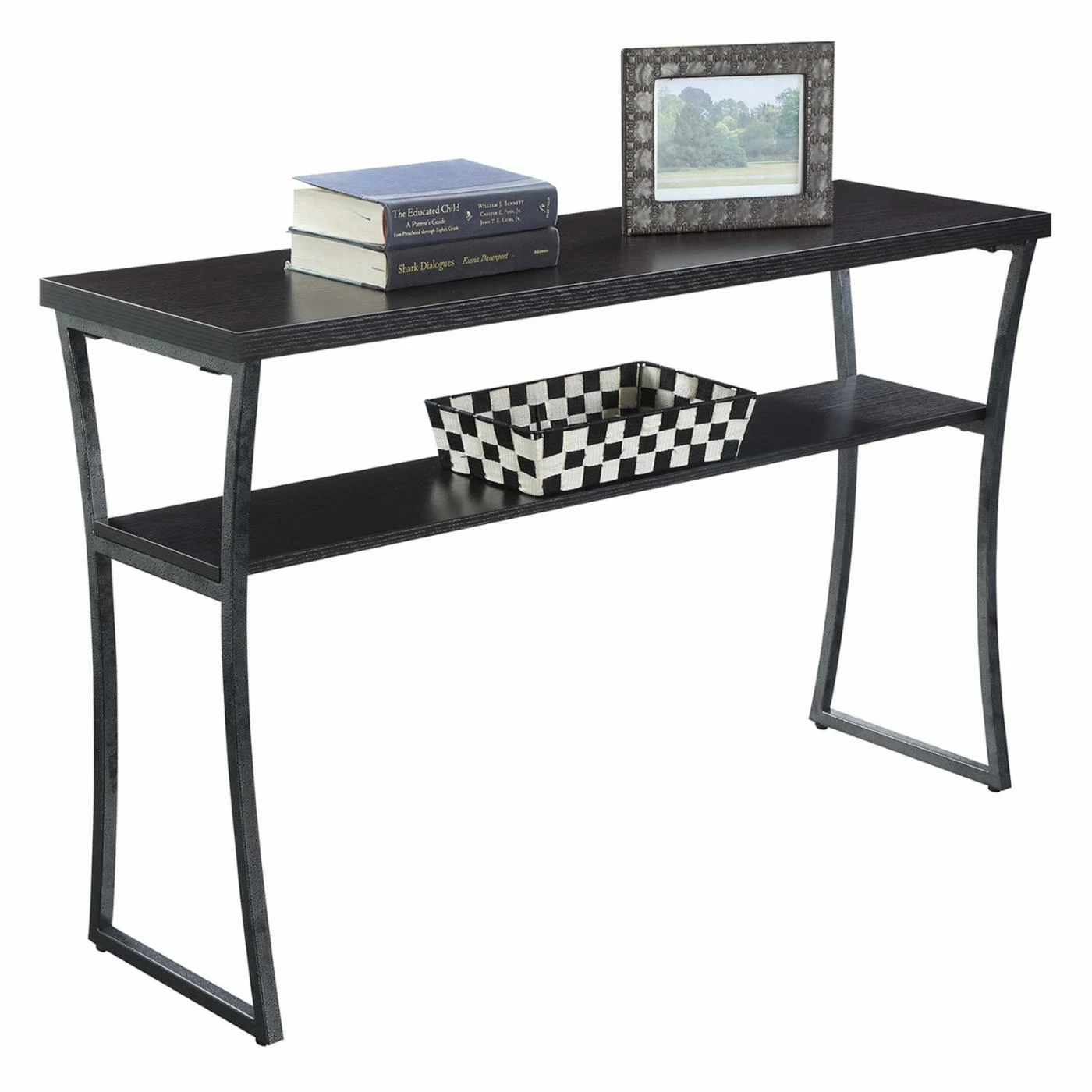Cheap π₯° Metal Convenience Concepts X-Calibur Console Table π - Image 2