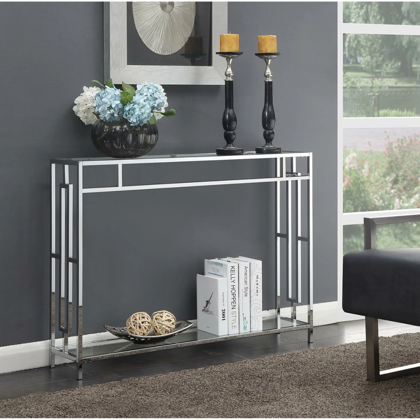 Top 10 🎁 Metal Convenience Concepts Town Square Console Table 🔔 - Image 2
