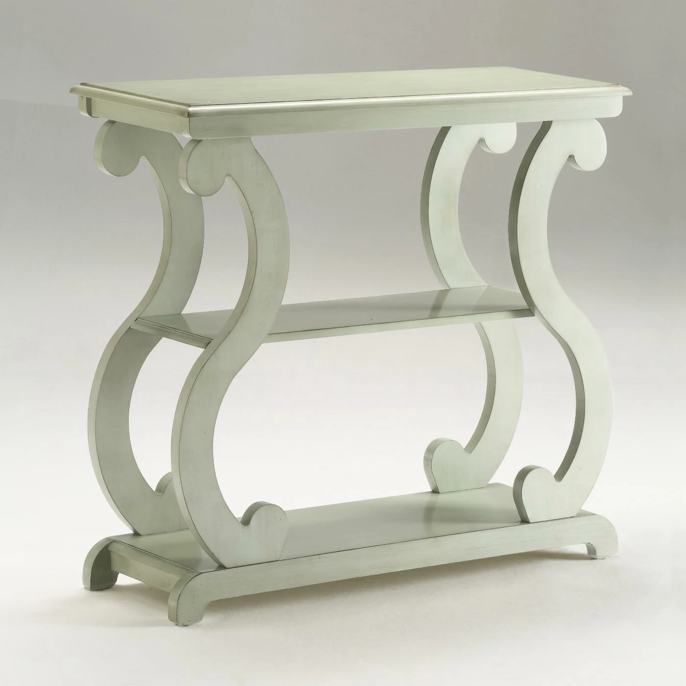 New 🛒 Wood Crown Mark Lucy 3 Tiered Console Table 🛒 - Image 2