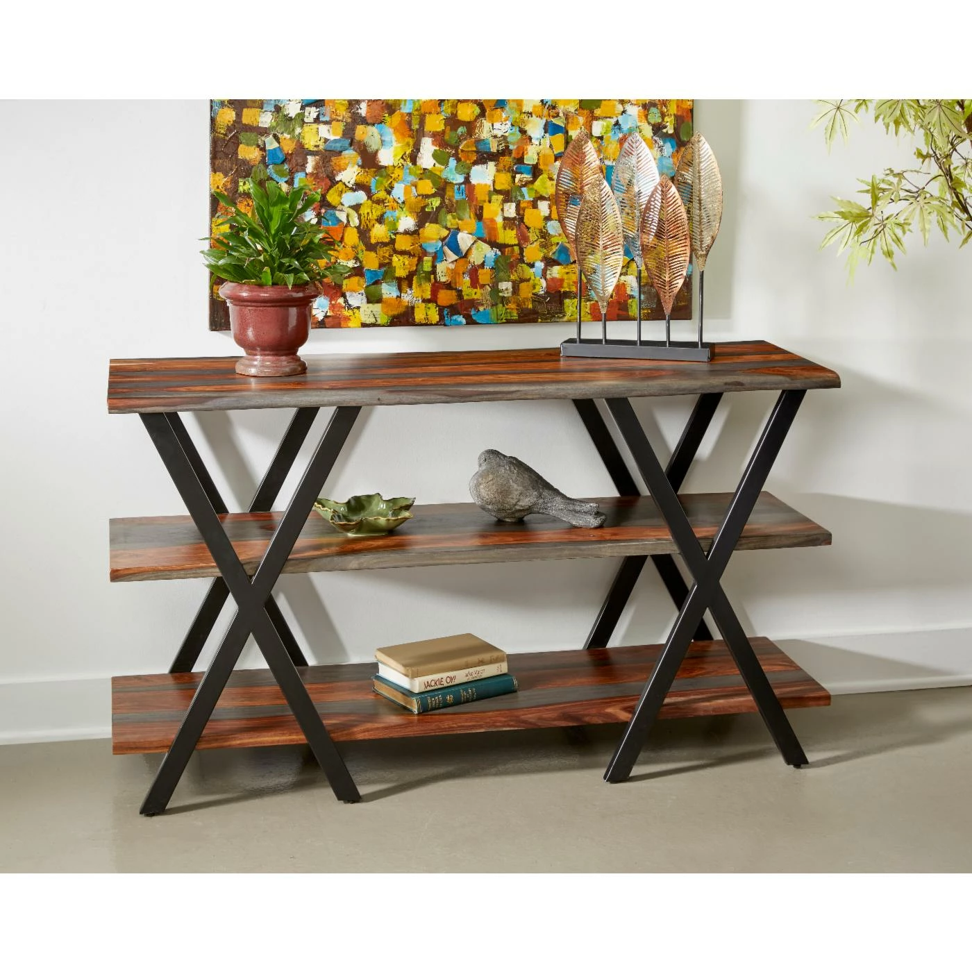 Brand new โจ Metal Coast To Coast Imports Sierra II Console Table ๐ - Image 2