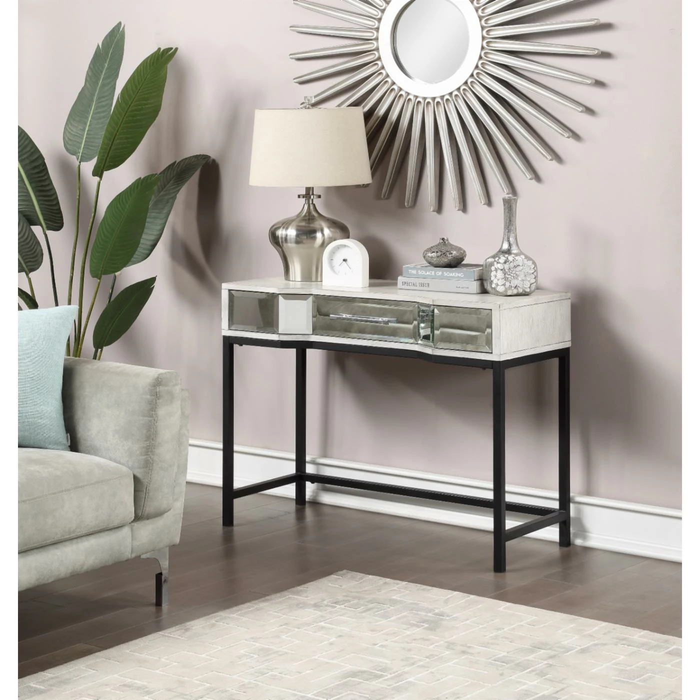 Flash Sale 😀 Metal Coast To Coast Imports Gabby 1 Drawer Console Table 🥰 - Image 2
