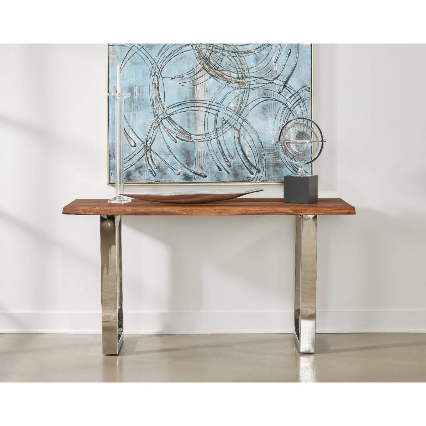 Wholesale 🛒 Metal Coast To Coast Imports Brownstone Console Table 😉 - Image 2