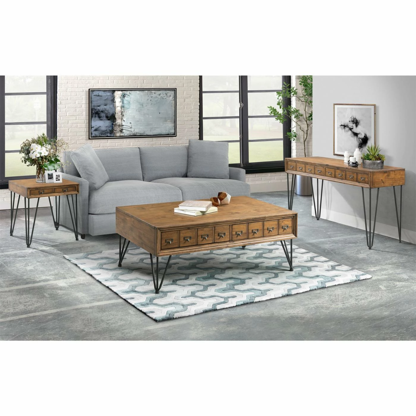 Flash Sale β Metal Picket House Furnishings Tanner Sofa Table π - Image 2